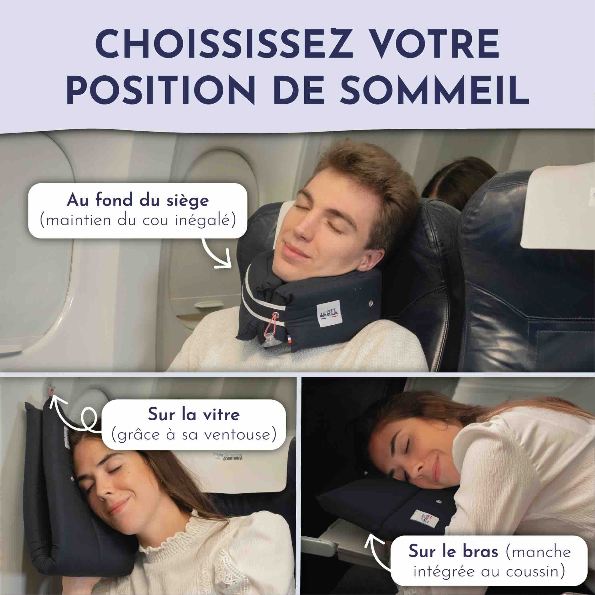 Coussin de voyage Le Petit Dormeur - Barcelone