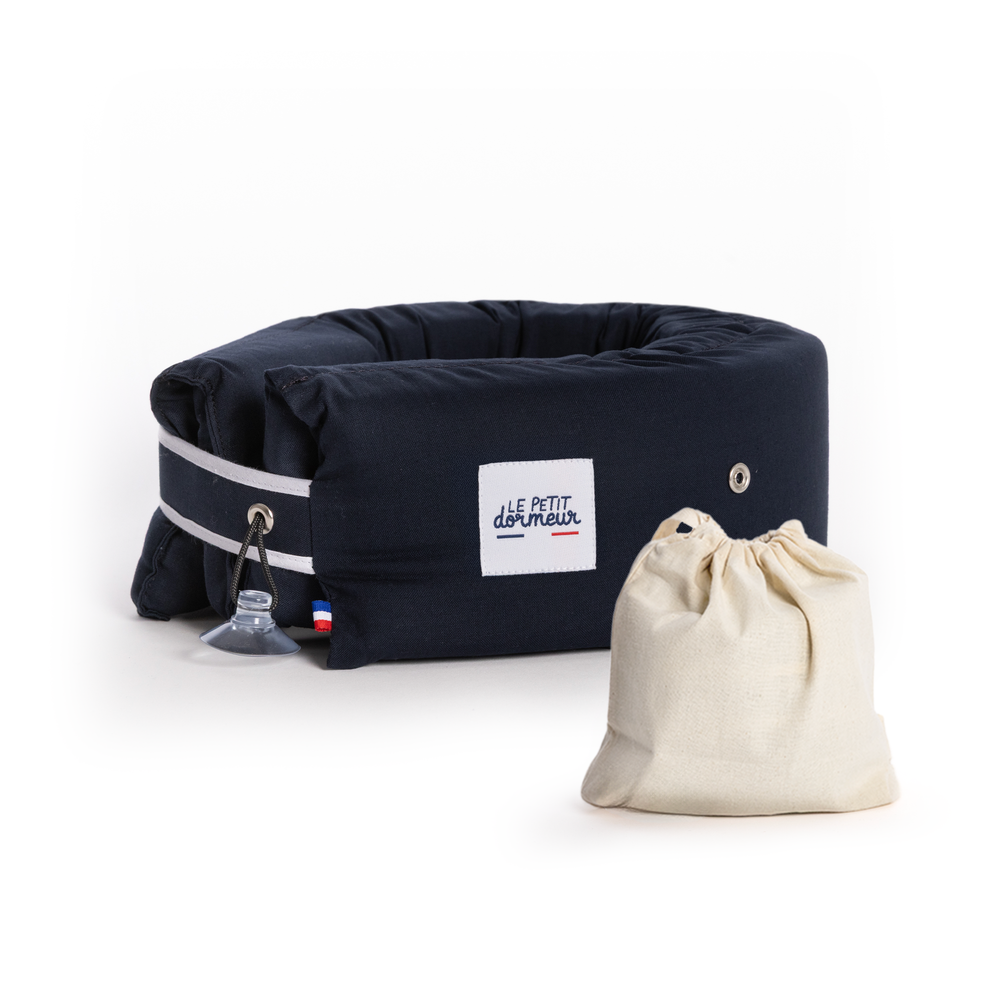 Coussin de voyage Le Petit Dormeur - Bleu nuit