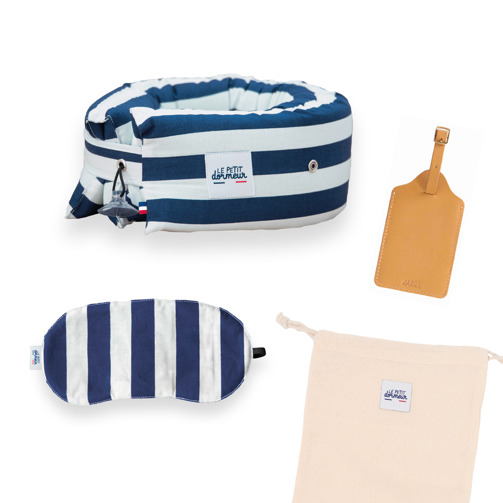 Pack Grand Voyageur - Rayé Bleu
