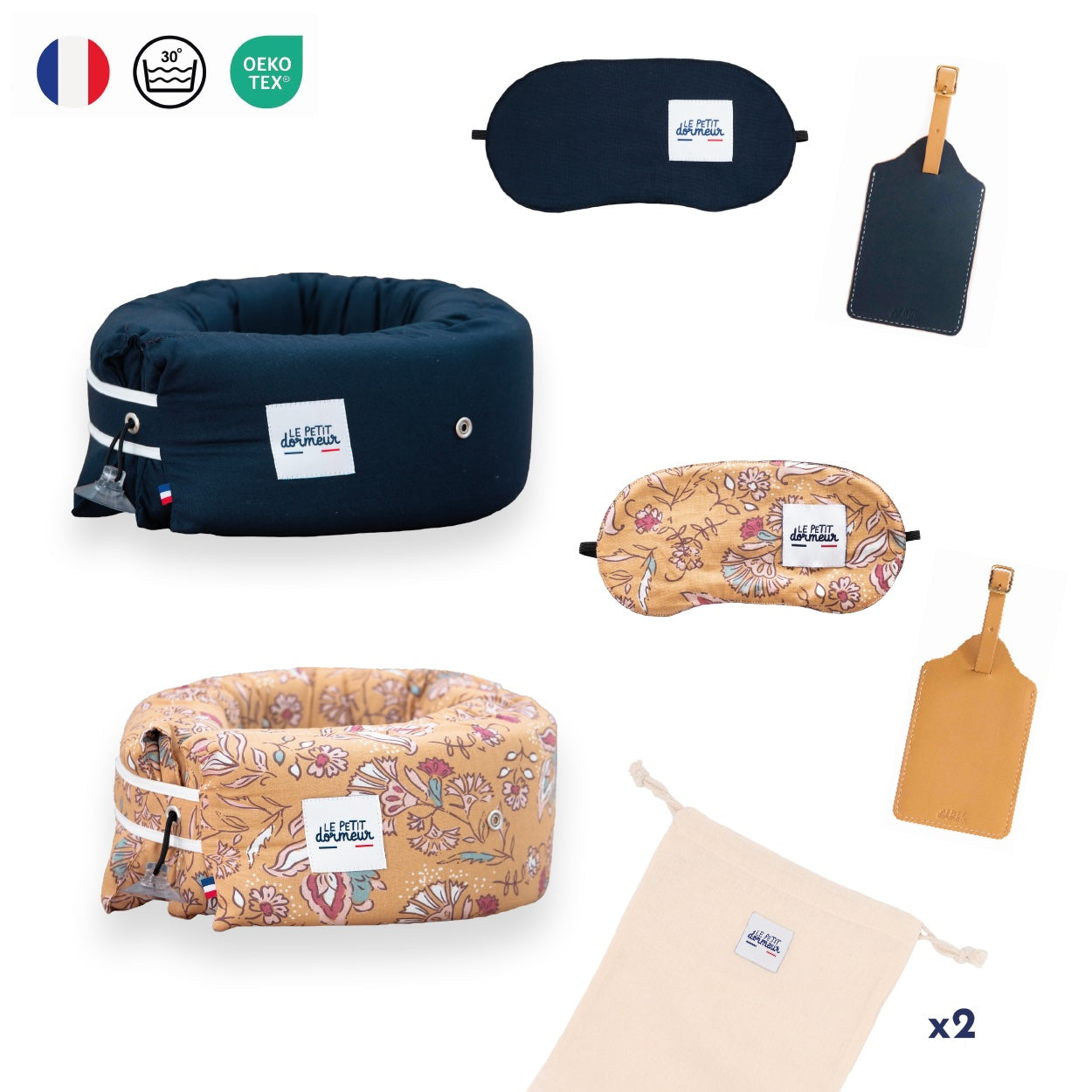 Pack couple Bleu Nuit & Casablanca