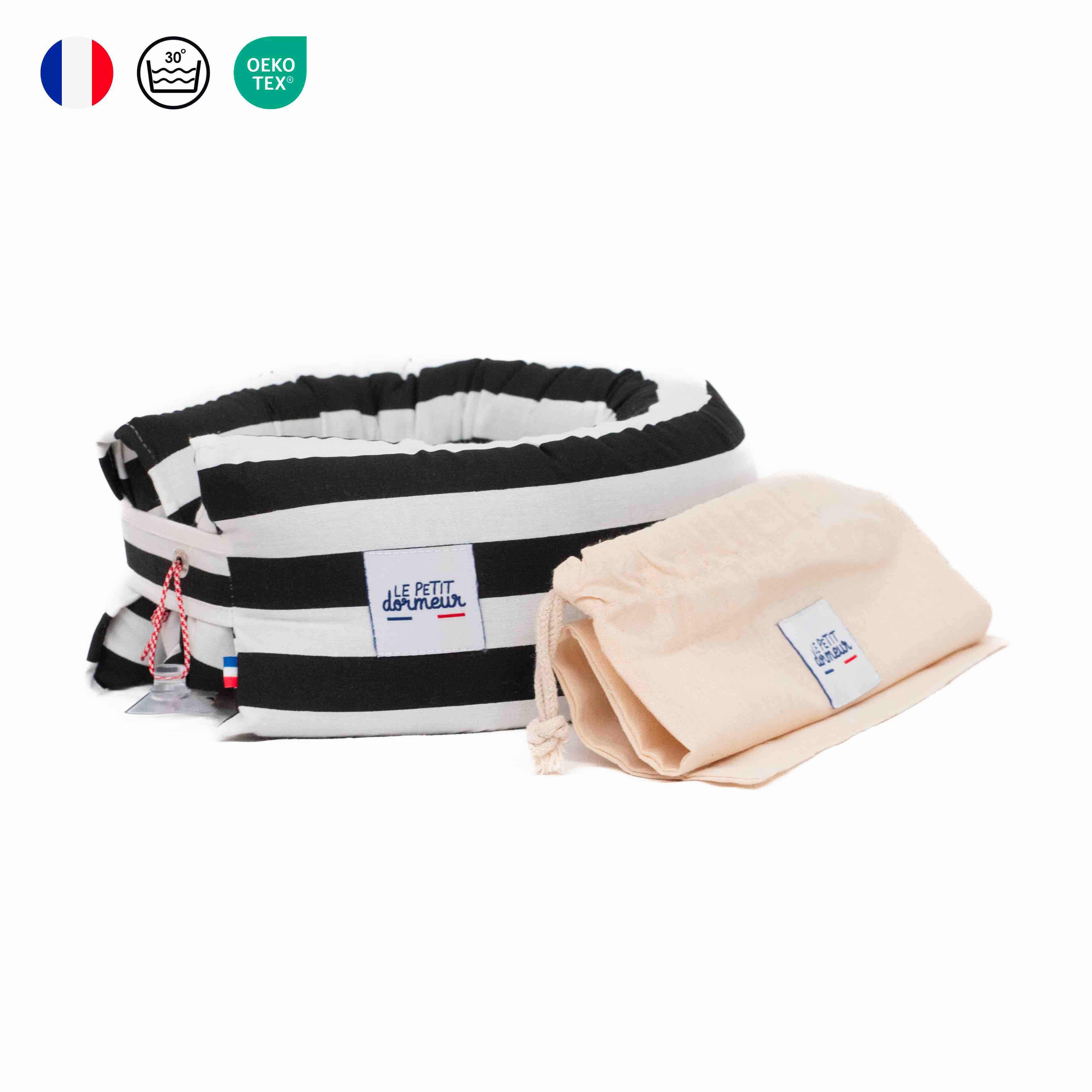 Coussin de voyage Le Petit Dormeur noir