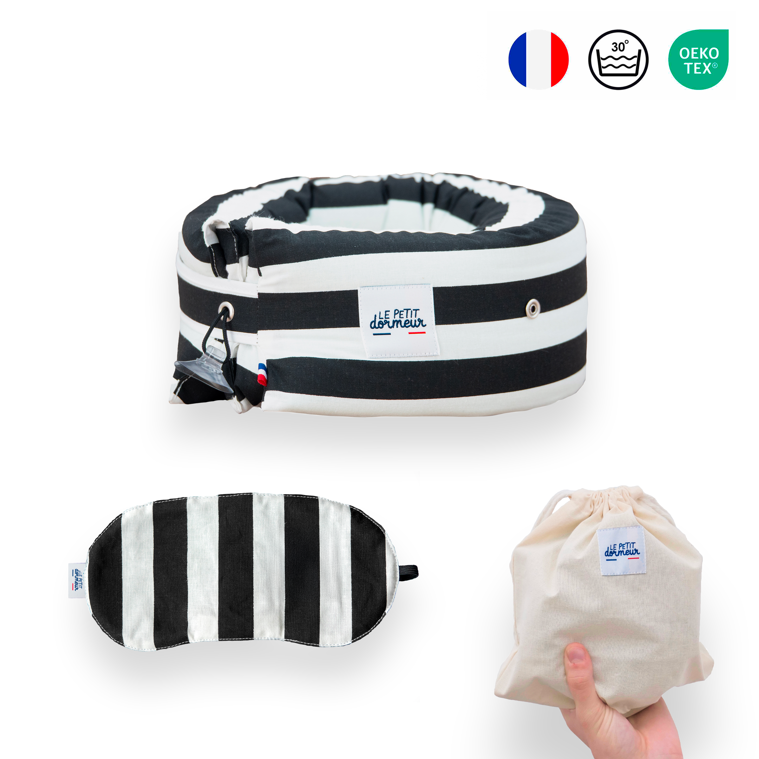 Kit Petit Dormeur - Rayé noir