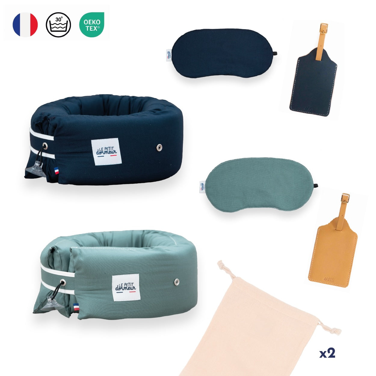 Pack couple - Bleu Nuit & Thym