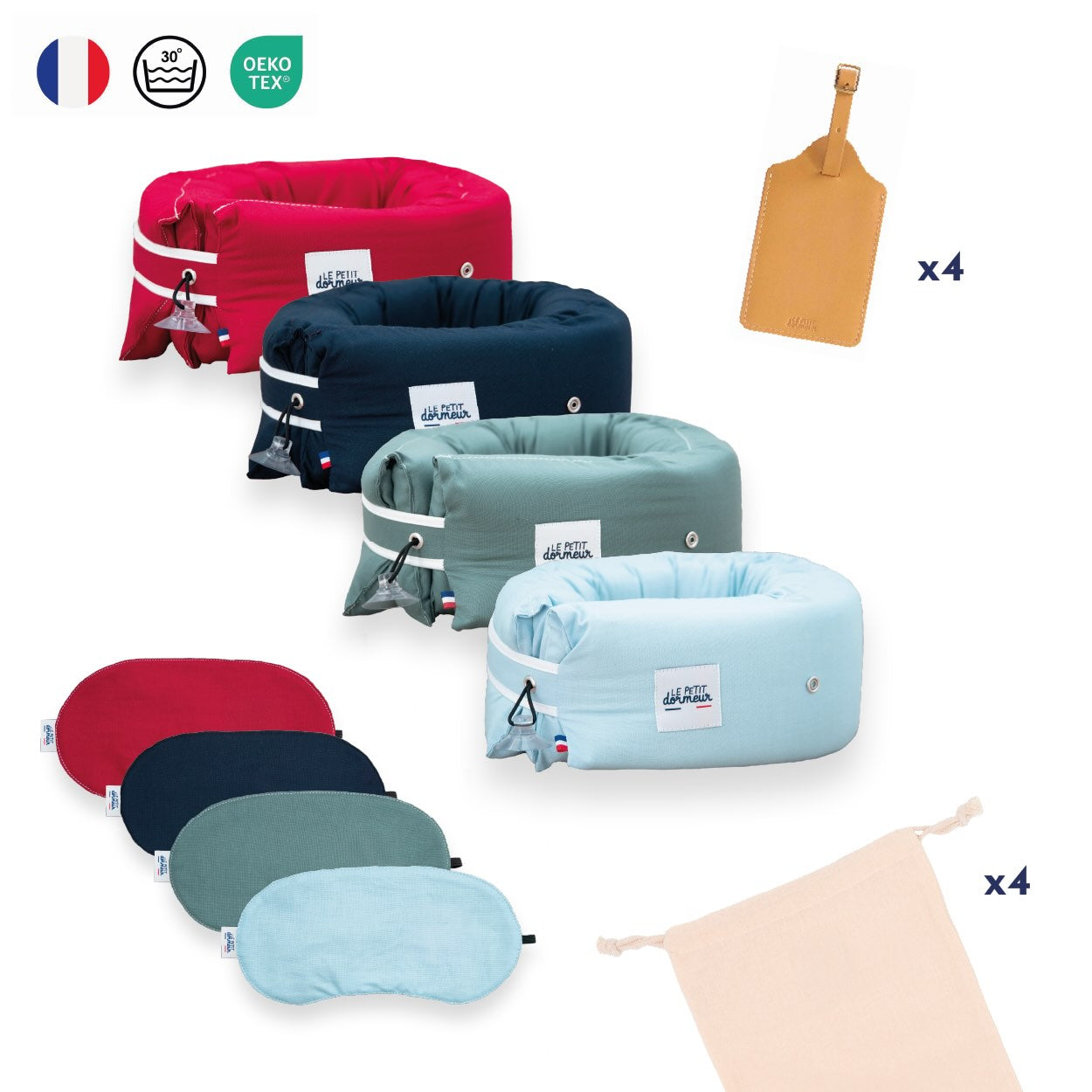 Pack groupe Grands Voyageurs - Couleurs unis